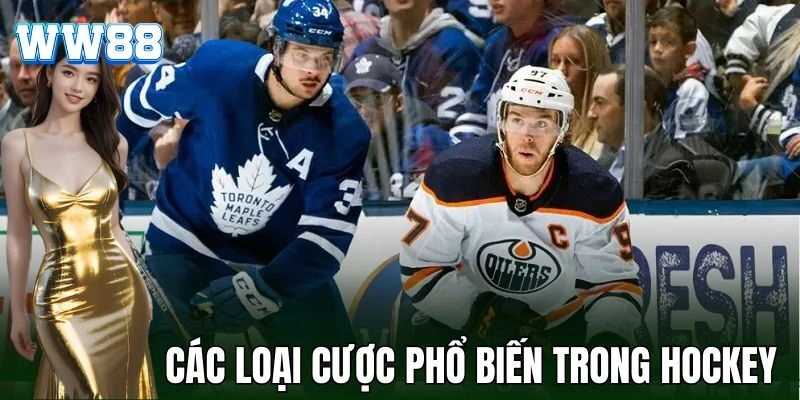 Cá Cược Hockey - Chiến Thuật Và Mẹo Để Thắng Lớn Từ WW88 Các loại hình cá cược phổ biến trong Hockey